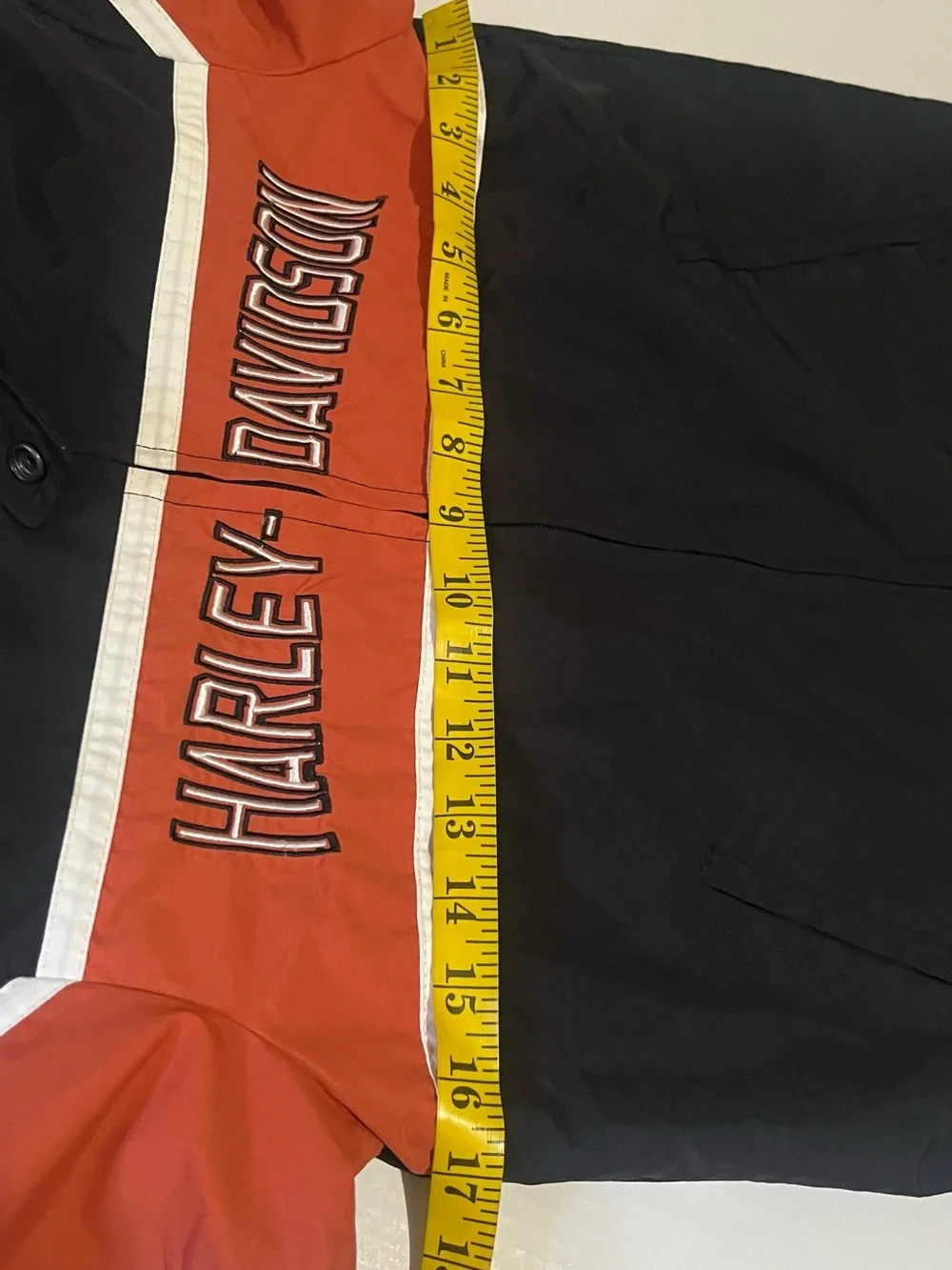 Vintage Harley-Davidson Big Boys Nylon Wind Breaker Jacket.